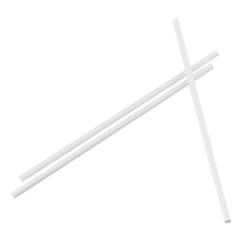 HEIHAK 2000 PCS 6 Inch Cake Pop Sticks, White Paper Lollypop 6 Inch, gallery