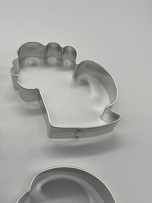 Ann Clark Set of 5 Football Cookie Cutters Jersey Helmet Football #1 Stainless gallery
