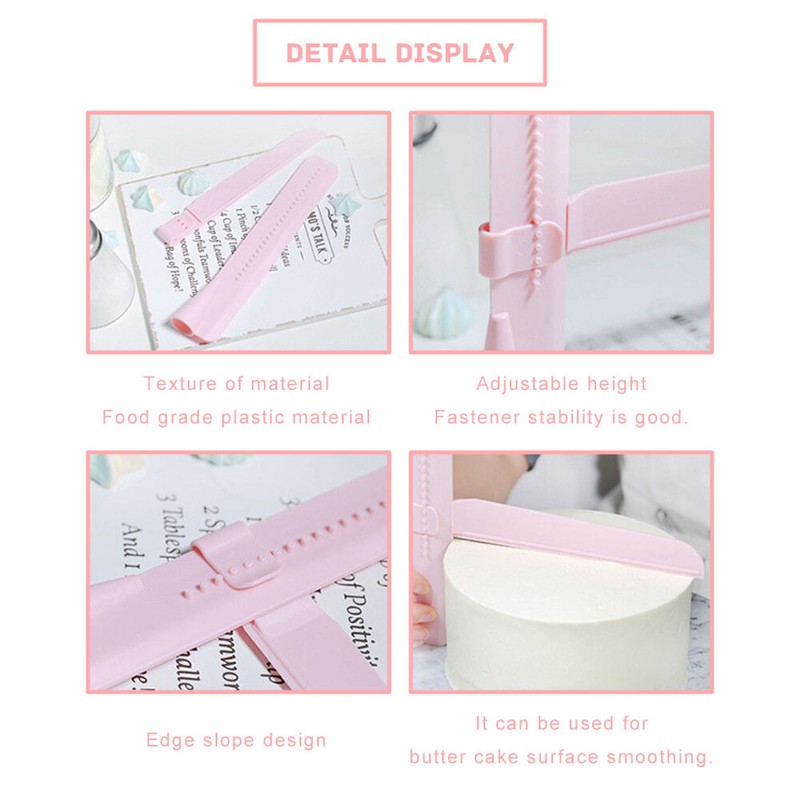 Adjustable Cake Smoother Tools Cutter Decorating Fondant Sugarcraft Icing Mold gallery