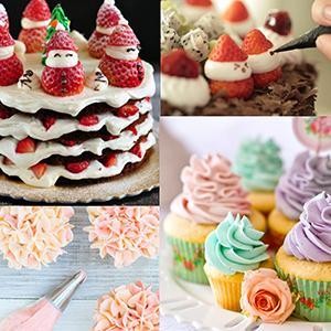 Pastry Piping Bags -100 Pack-16-Inch Disposable Cake Decorating Bags Anti-Burst gallery