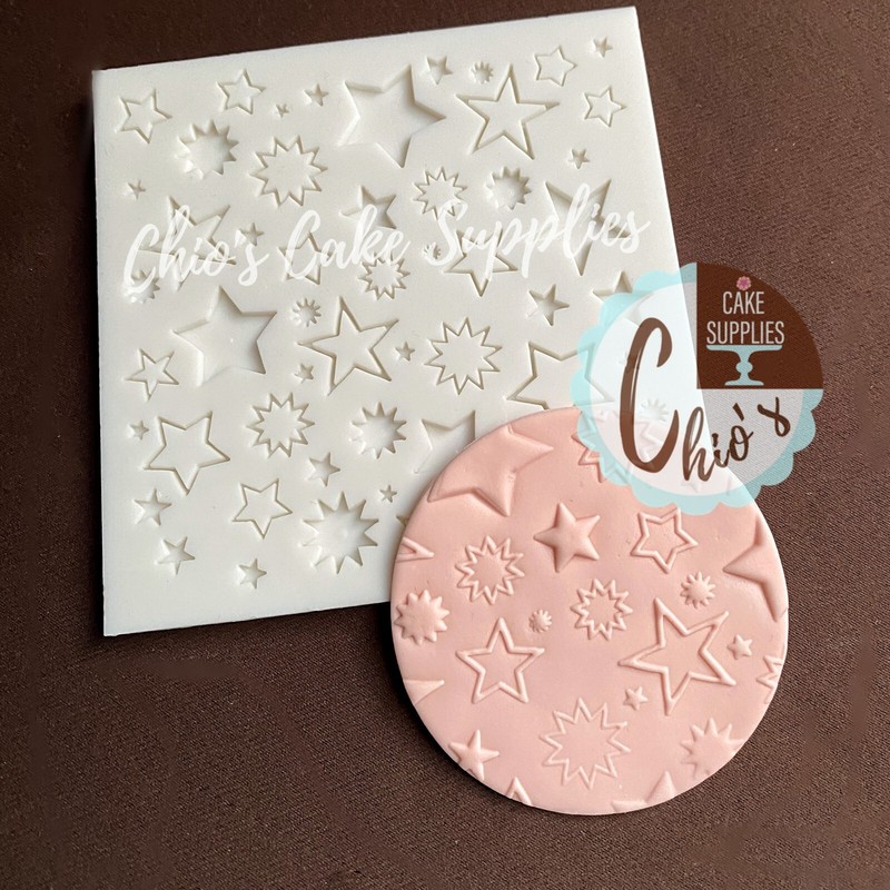 Stars Texture Silicone Mat