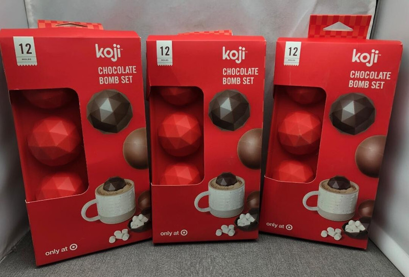 3 Koji Chocolate Bomb Mold Sets NEW