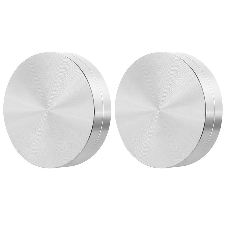2Pcs Premium Aluminum Alloy Bearing Base Axle for Smooth Rotating Cake Turntable gallery