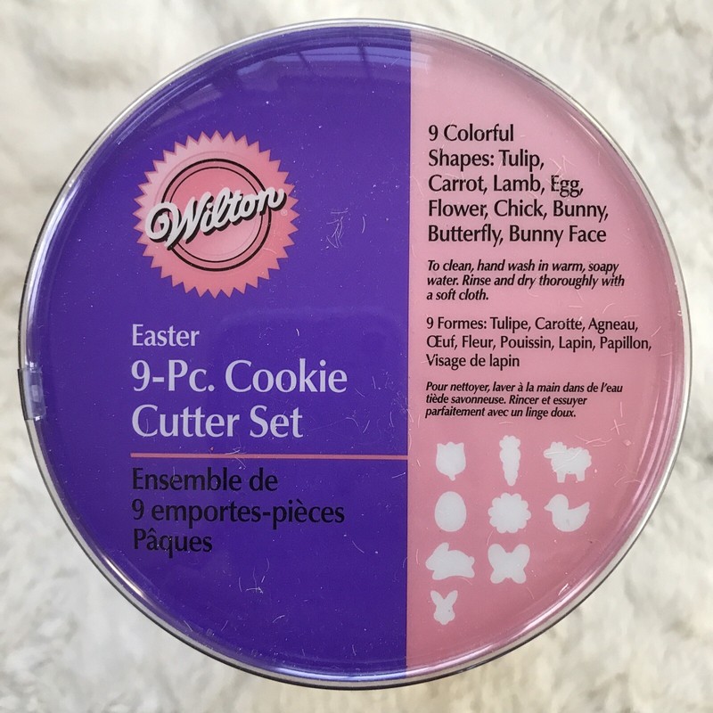 New *Sealed* Wilton 9 Piece Spring or Easter Cookie Cutter Set gallery