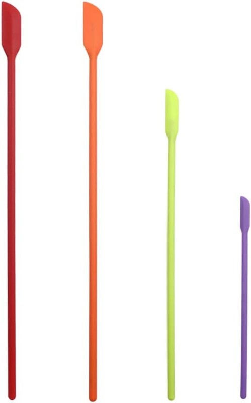Mini Spatula Silicone Small for Makeup Spatula- Thin Jar ，for Thin