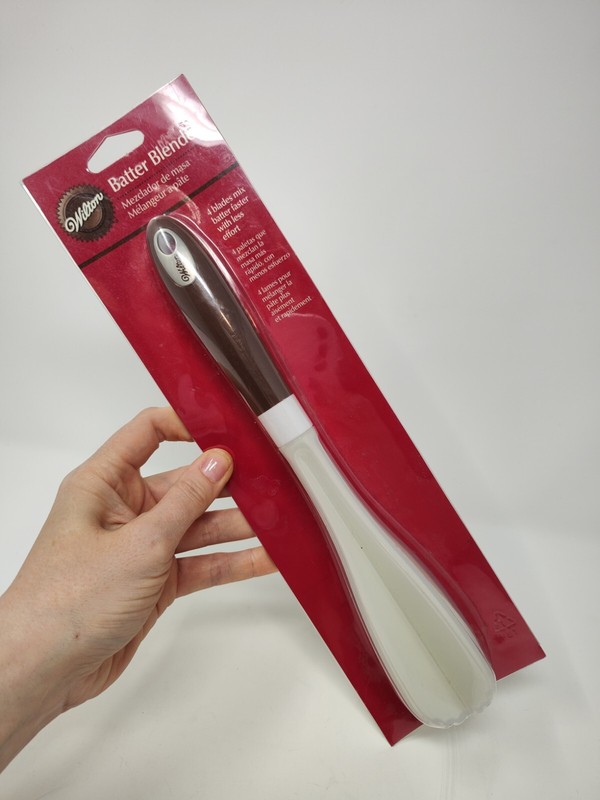 WILTON BATTER BEATER BLENDER MIXER CAKE KITCHEN UTENSIL COOKING TOOL 11 inch gallery
