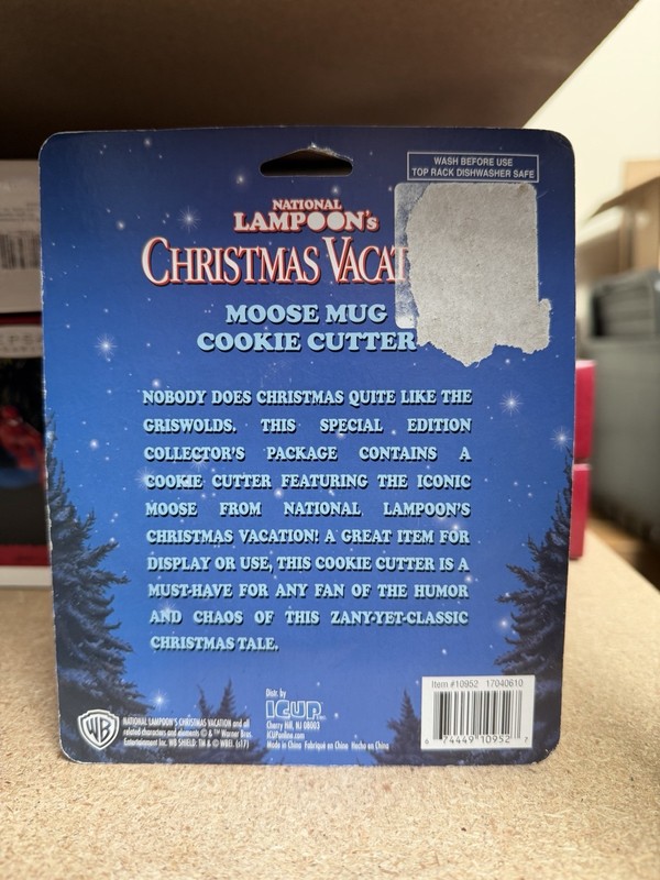 National Lampoons Christmas Vacation Moose Mug Cookie Cutter - Clark Griswold gallery