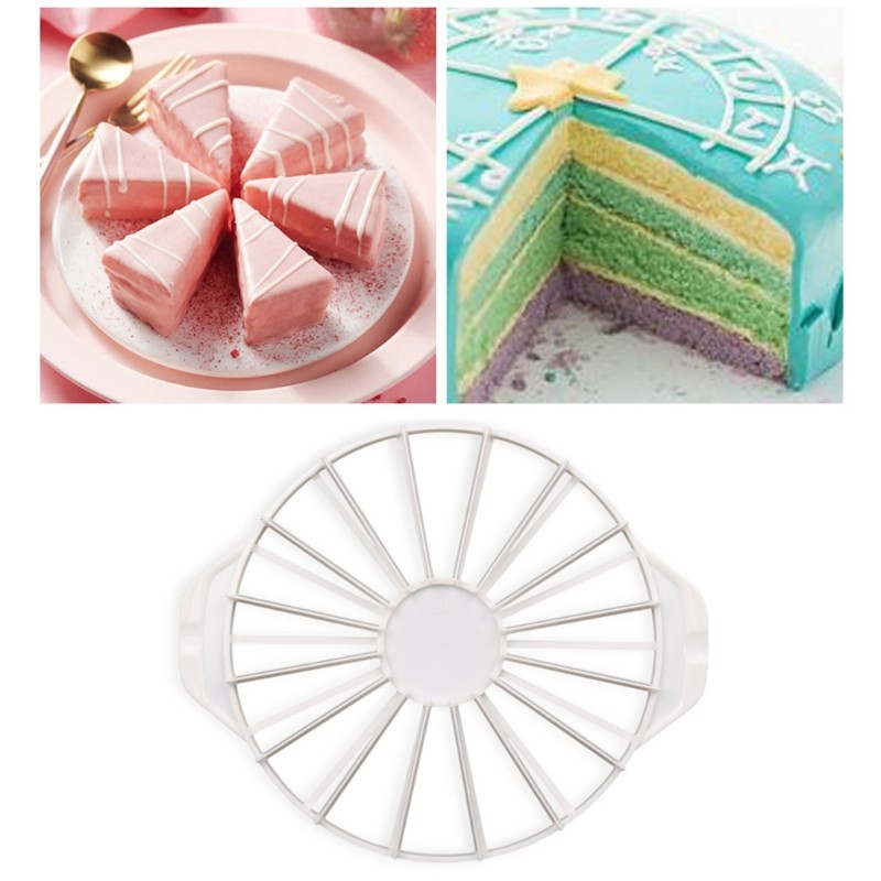 Slicing Pie Cake Slicer Cutter Bread Cake Portion Marker Press Cake Dividers gallery