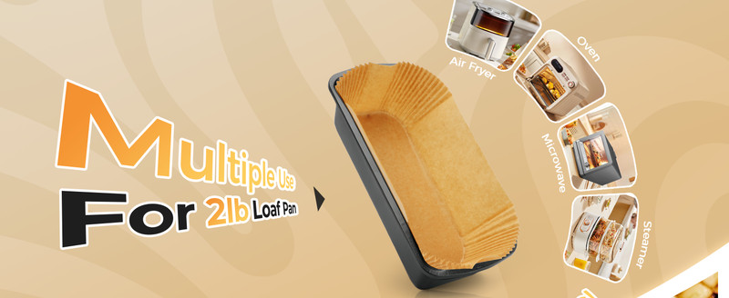 Loaf Pan Liners, 155Pcs Disposable Bread Pan Liners, Non-Sti Loaf Pan gallery