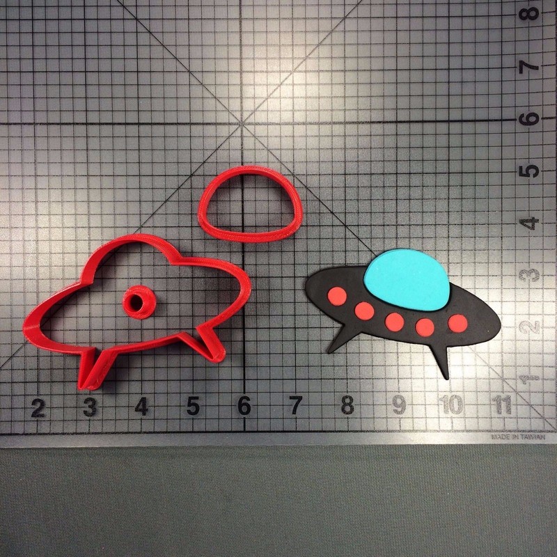 Alien Spaceship 266-034 Cookie Cutter Set