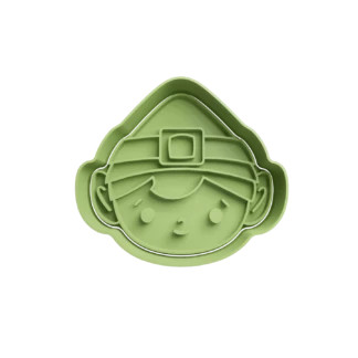 Santa‚Äôs Helper Head Christmas Cookie Cutter Fondant Biscuit Baking Tool
