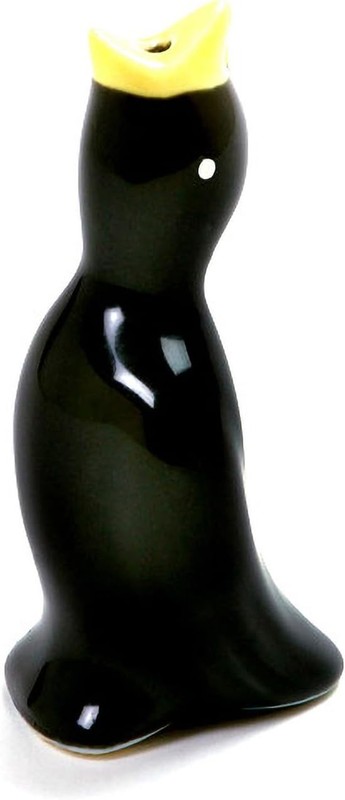 Norpro Ceramic Pie Bird 4in/10cm tall, Black