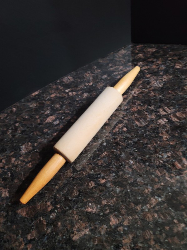 Last Chance! Small Baking Wood Rolling Pin $.99 Cents