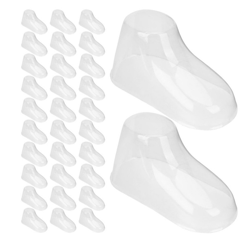 160pcs Baby Foot Display: Clear Baby Feet Display - Realistic Infant gallery