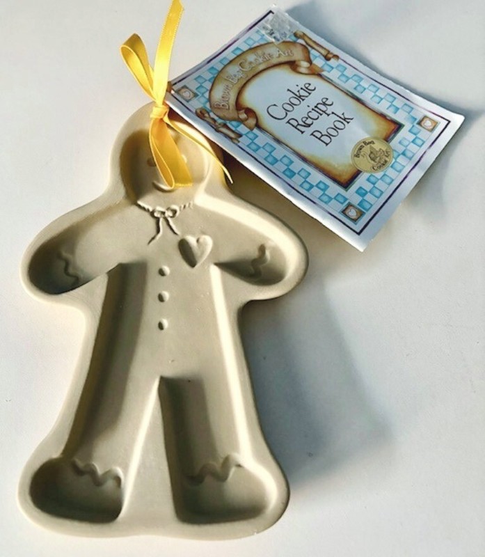 BROWN BAG COOKIE ART HILL DESIGN COOKIE MOLD OR CUT APART 4 PART MOLD-NEW-READ