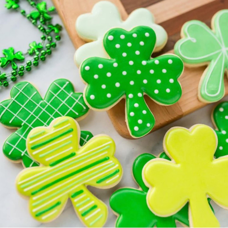 Shamrock Cookie Cutter Set - 3 Piece (2.5 3 4) for St. Patricks Day gallery