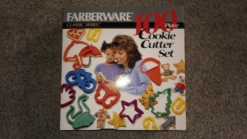 Farberware 100 pc cookie cutter set