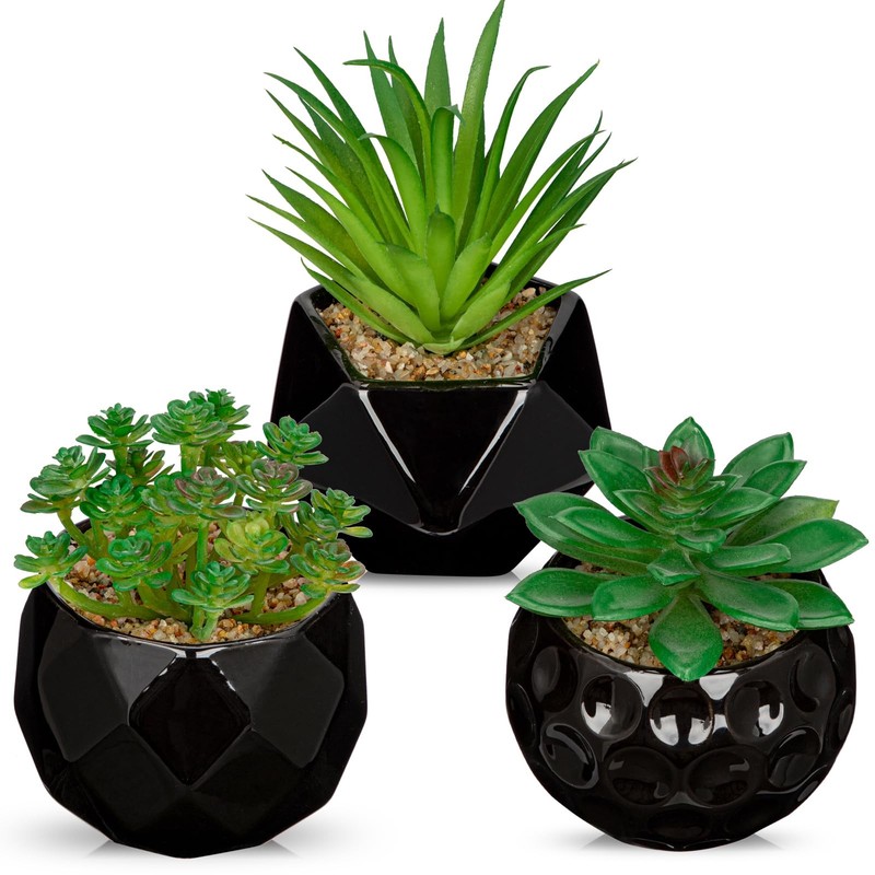 Briful 4.3 inches (D) x (W) x 5.5 (H), Black# 3pcs