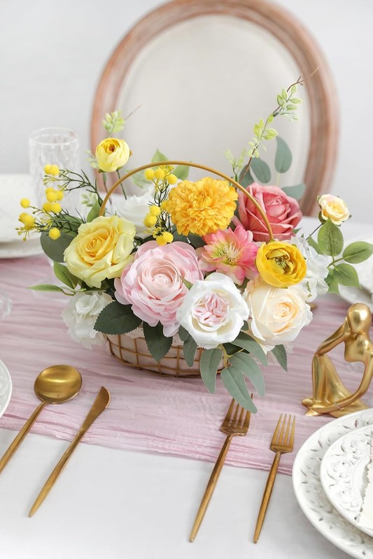 Artificial Flower Assortment for DIY Centerpiece Arrangement Wedding Hand Bouque gallery