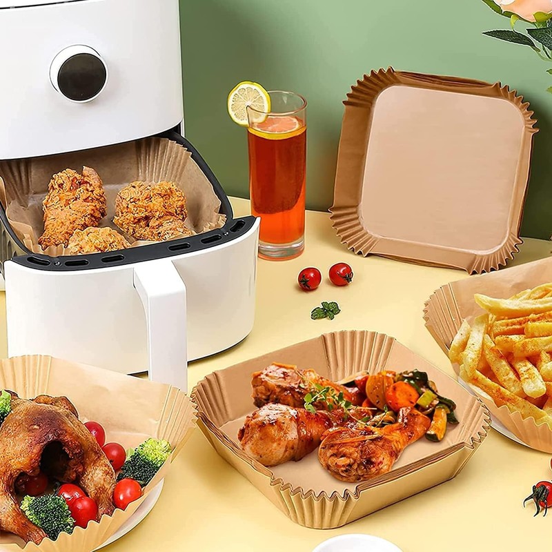 Air Fryer Liners 10 Inch, Square Airfryer Liners Lar Air Fryer Parchment gallery