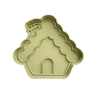 House Christmas Cookie Cutter Fondant Biscuit Baking Tool