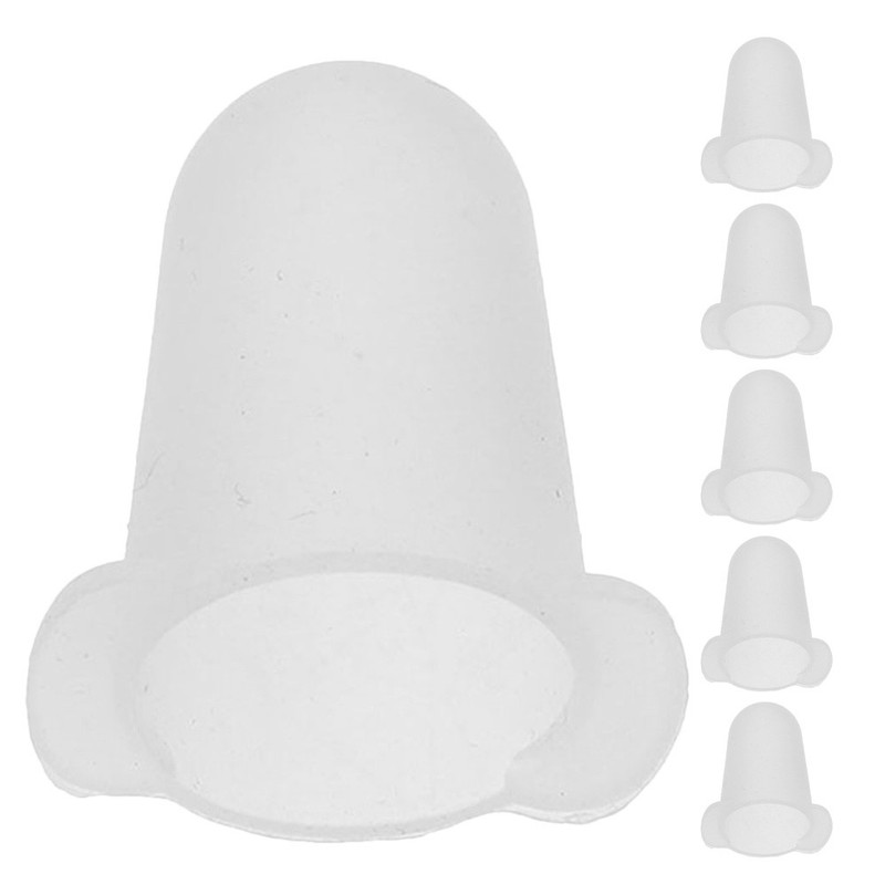 6 Pcs Standard Piping Tip Caps Saver Frosting Bag Dishwasher Safe