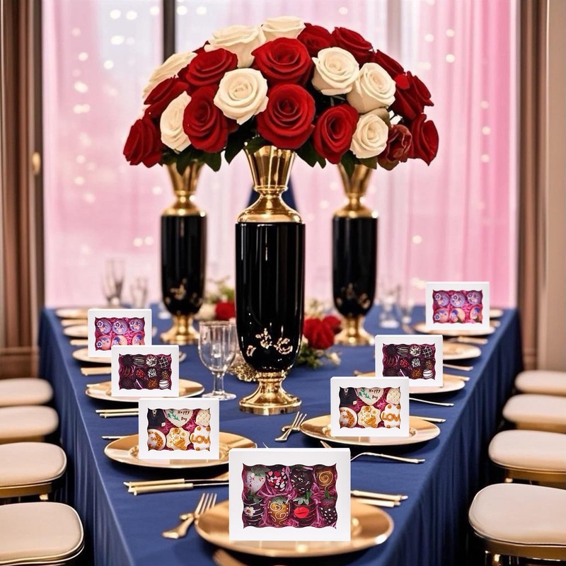 8x5x2 Inch 20PCS Cookies Boxes Chocolate Covered Strawberries Boxes with Wind... gallery