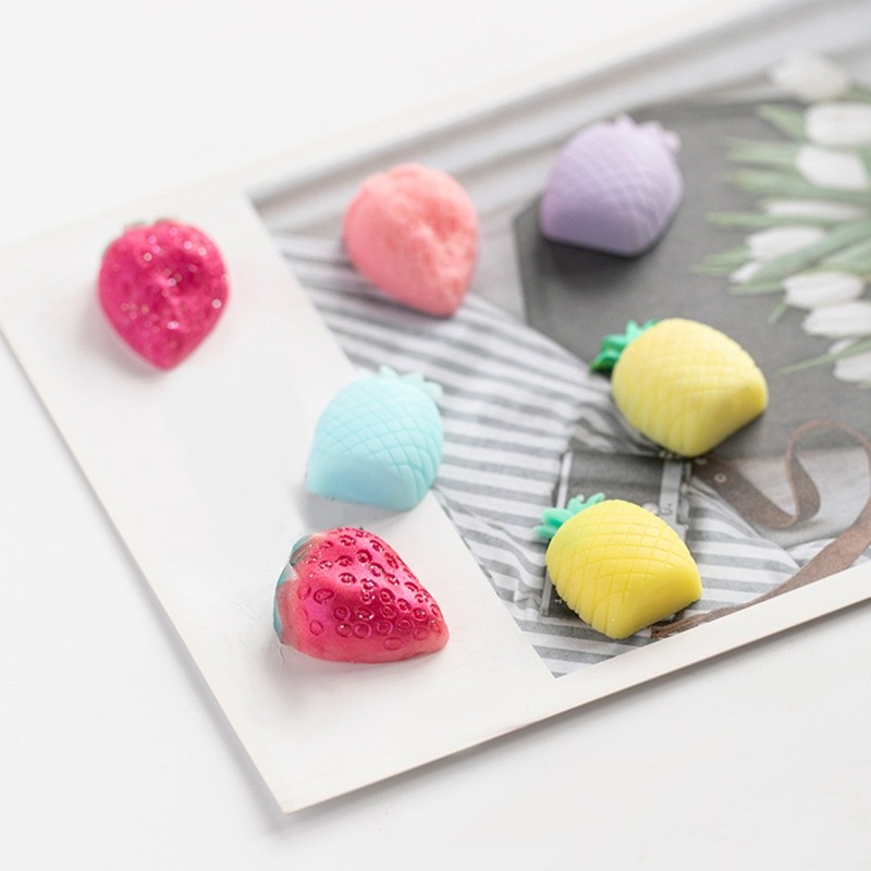 Cake Chocolate Clay Pineapple Strawberry Baking Fond Polymer Craft Art DIY Molds gallery