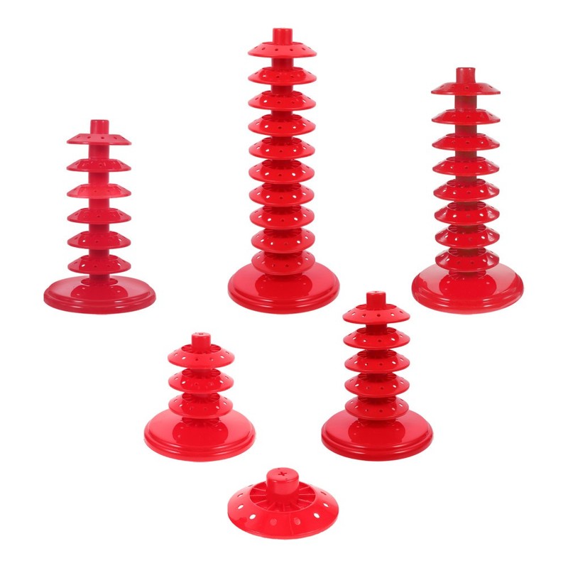 6pcs Lollipop Display Stand: Multi-Tier Tower Organizer - Adjustable Cake Pop gallery