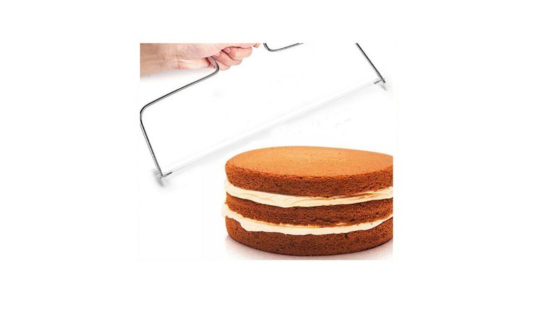 Double Line Cake Cut Slicer Adjustable Stainless Steel Device DIY Bakeware Kitc gallery