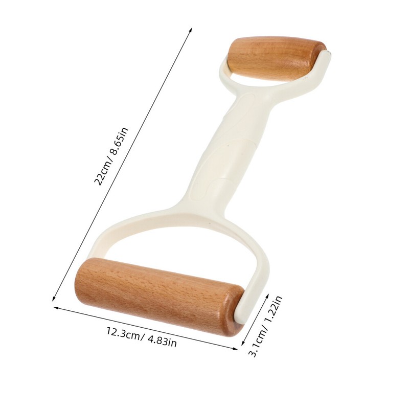 Pastry Roller Dual Ends Roller Pin Baking Pizza Roller Handheld Dough Roller Pin gallery