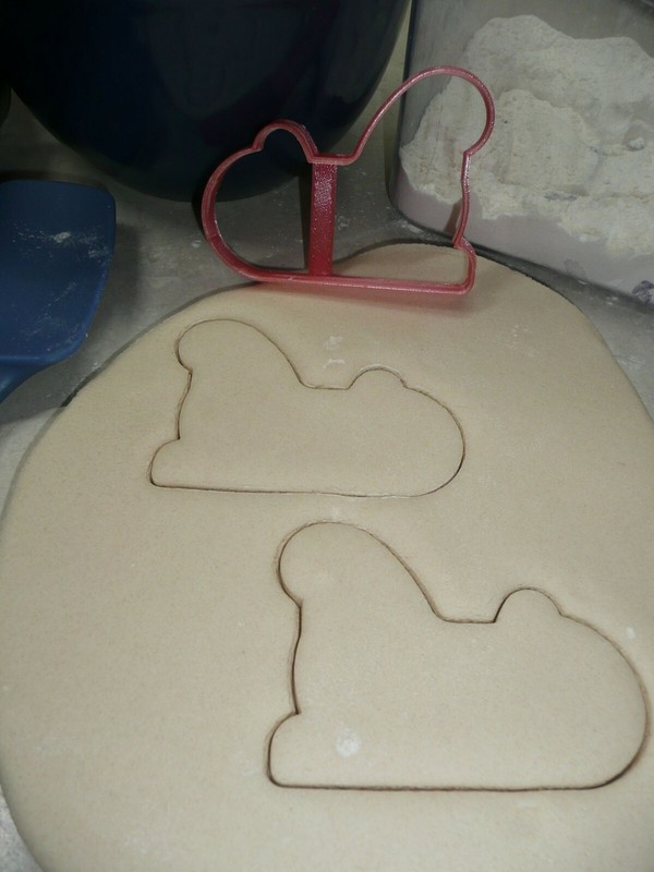 SANTA SLEIGH OUTLINE CHRISTMAS HOLIDAY COOKIE CUTTER USA PR4522 gallery