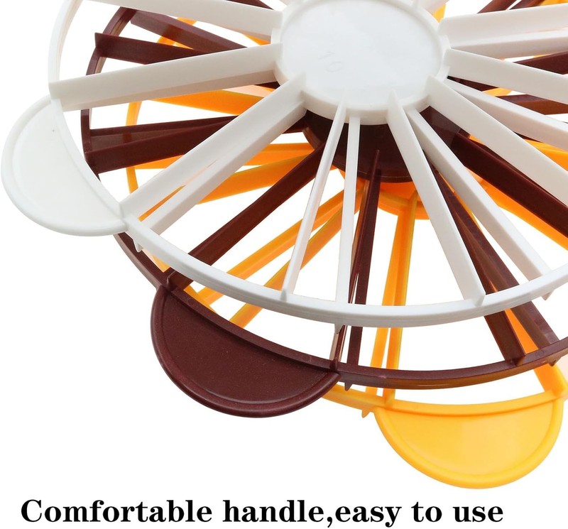 Cake Portion Cutter Cake Portion Marker Round Cake Slicer Double Sided Cake gallery