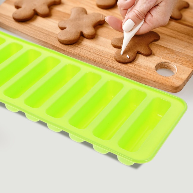 Silicone Gel Cake Mould Ice Cube Tray 10 Thumb Cake Fingers Mould (Green) gallery