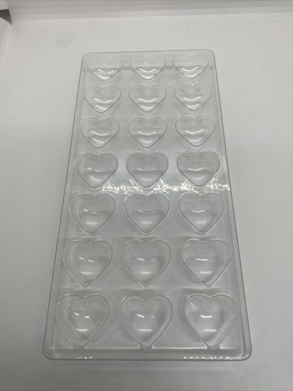 Polycarbonate Chocolate Mold Polycarbonate Chocolate Mould Heart Bon Bon ❤️