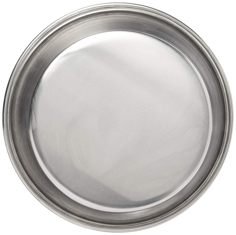 American METALCRAFT, Inc. 9.87-Inch Deep Dish 1 Count (Pack of 1), Silver gallery