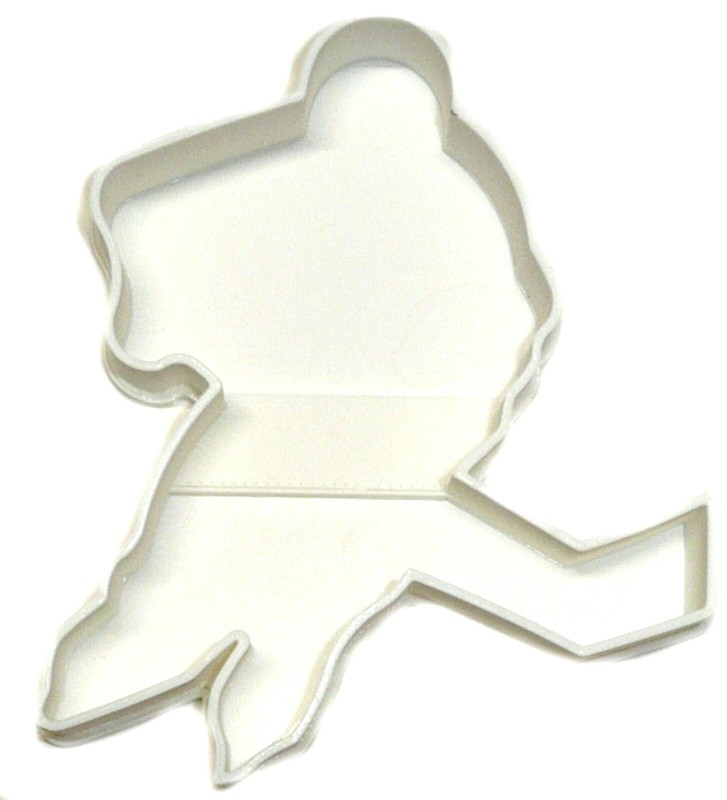 ICE HOCKEY PLAYER WITH STICK OUTLINE TEAM SPORTS NHL COOKIE CUTTER USA PR2483