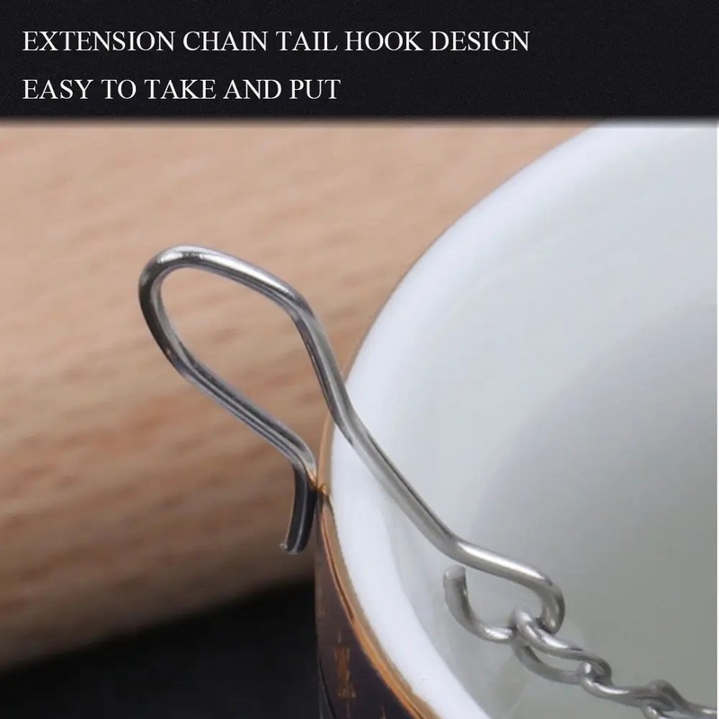 Stainless Steel Cooking Spices Infuser Fine Mesh Loose Tea Herbal Strainer gallery