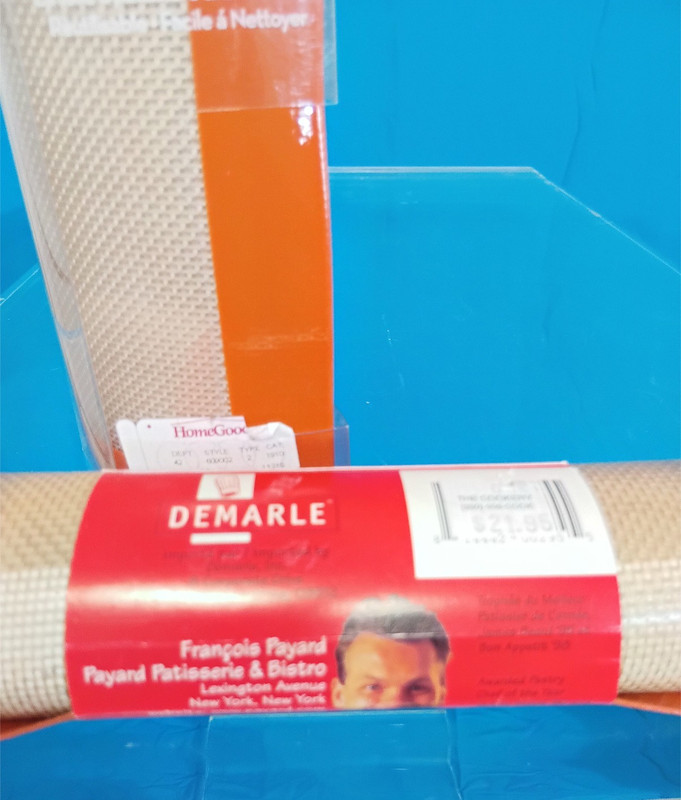 NEW IN PACKAGE (2) Silpat Silicone Baking Mats, Half Size, 11 5/8" x 16 1/2" gallery
