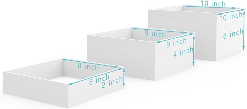 PecMuikee Buffet Risers, Food Risers for Buffet Table, Display Stand Shelf fo... gallery