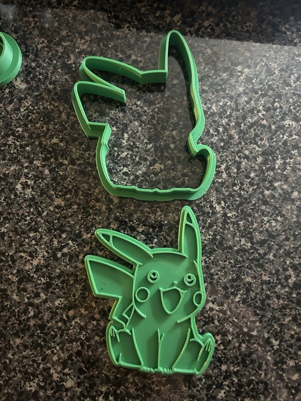 4” Pokemon Cookie Cutters 3d Printed Set Of 4 gallery