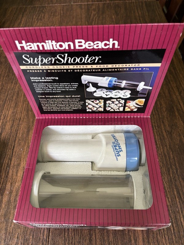 Hamilton Beach “Super Shooter” Cookie Press NEW gallery