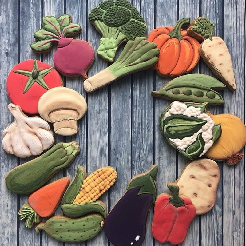 Broccoli Cookie Cutter, 3.8 inch, Stainless Steel gallery