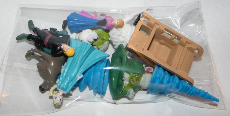 Disney Frozen Movie Cake Toppers Party Favors Set of 13 Bonus US Seller gallery