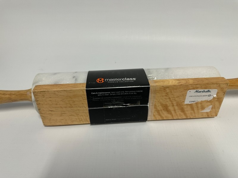 Masterclass Marble Rolling Pin and Cradle. Premium Collection. New In Package gallery