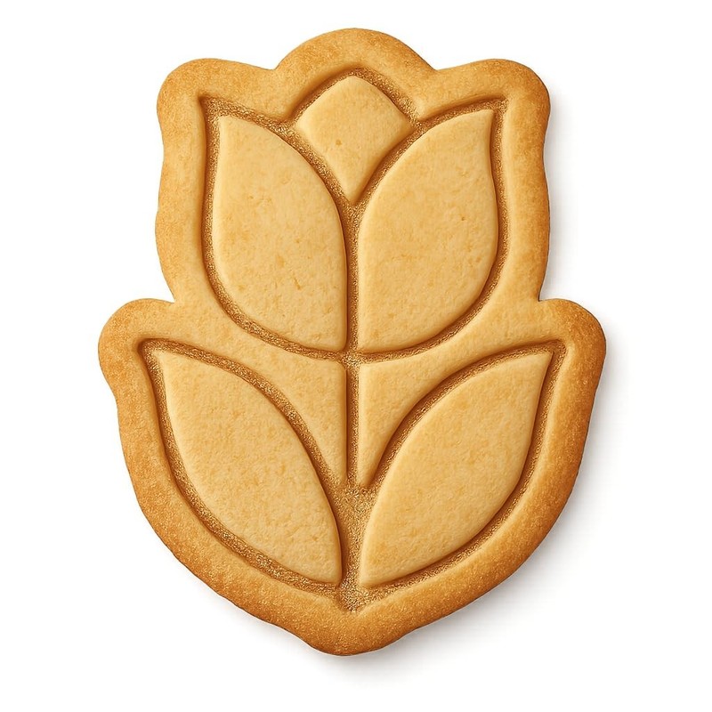 Tulip Block Cookie Cutter & Stamp, Fondant & Clay – 4×3