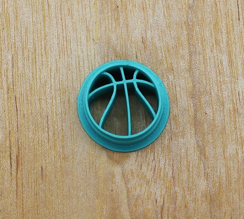 Basketball Cookie, Clay and Fondant Cutter