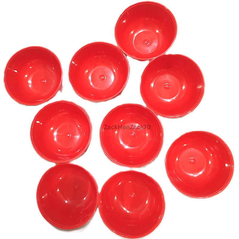 Puto Mold Talam Pichi Kutsinta Lompang Red Color 32 pieces 4.5cm Cups Small Size gallery