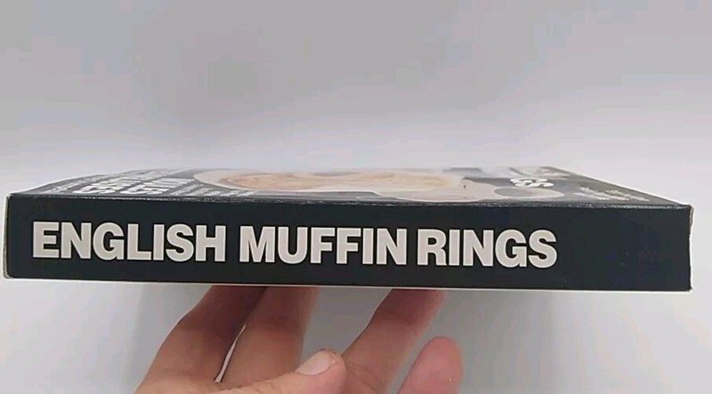 VTG New English Muffin Rings Set of 4 Fox Run Craftsman Tin Plated Steel Round gallery