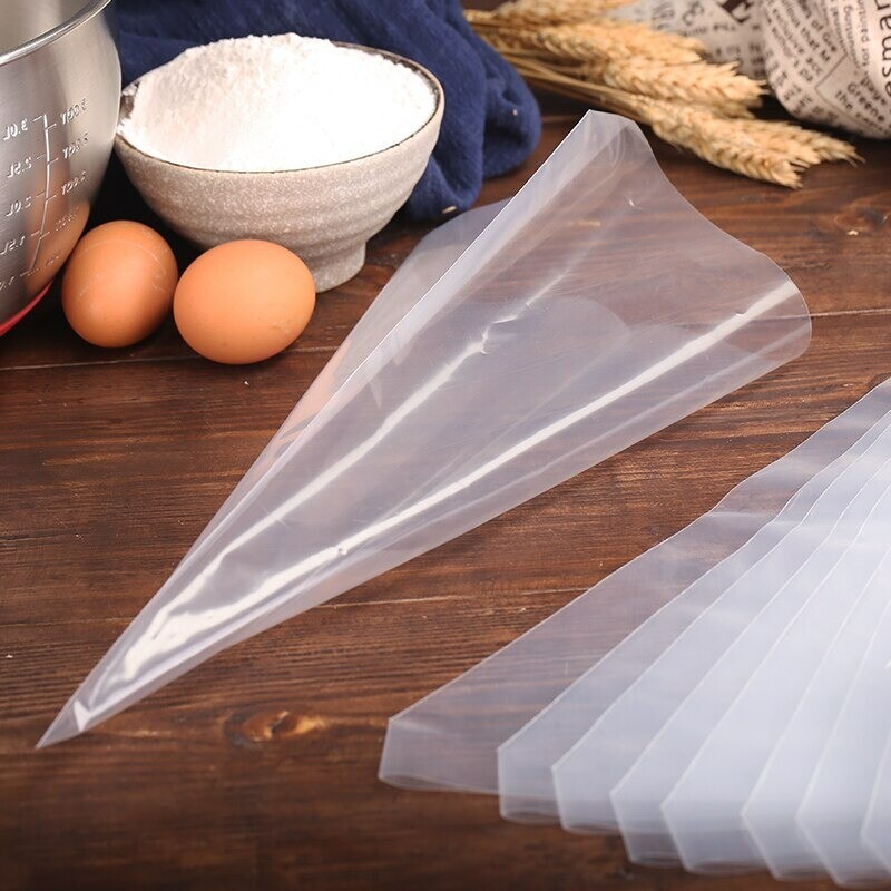 10pcs New Plastic Pastry Piping Bag Icing Cake Cupcake Decorating Free Shipping gallery